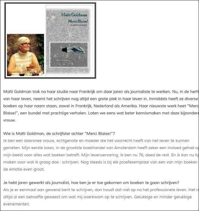 Maïti Goldman (pseudoniem)