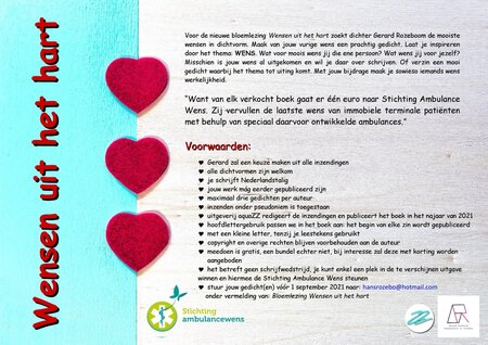 WENSEN UIT HET HART| Samensteller Gerard Rozeboom en vele andere dichters