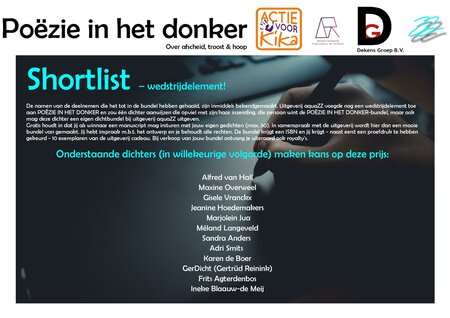 Po&euml;zie in het donker | Samensteller Gerard Rozeboom en vele andere dichters