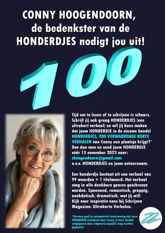 HONDERDJES | ultrakorte, verwarrende verhalen | Conny Hoogendoorn