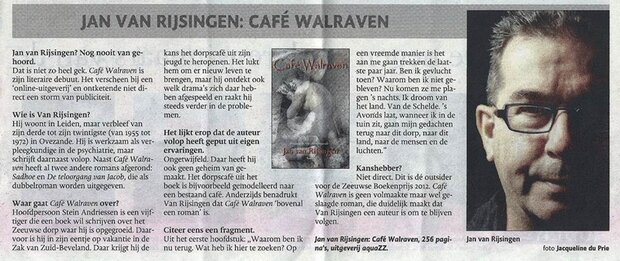 Café Walraven / Kronieken van een dorpscafé | Jan van Rijsingen