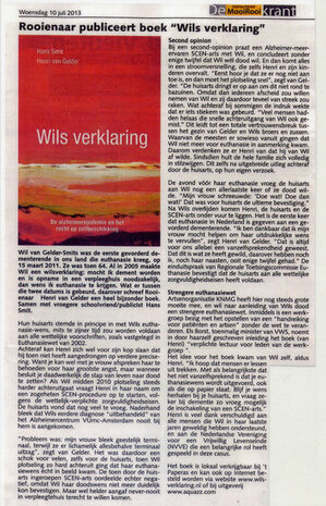 Wils verklaring | Hans Smit & Henri van Gelder